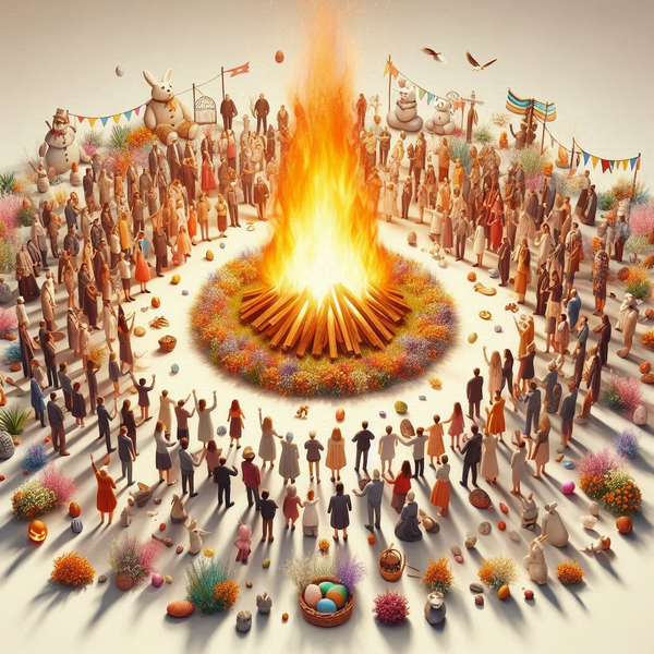 Symbolbild Osterfeuer